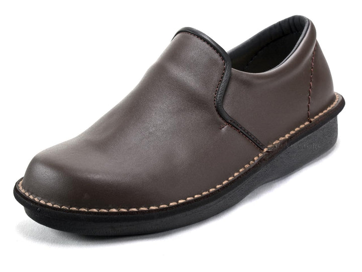 エスティー・リラックス レディス コンフォートシューズ / ST.Relax LX808 DARK BROWN