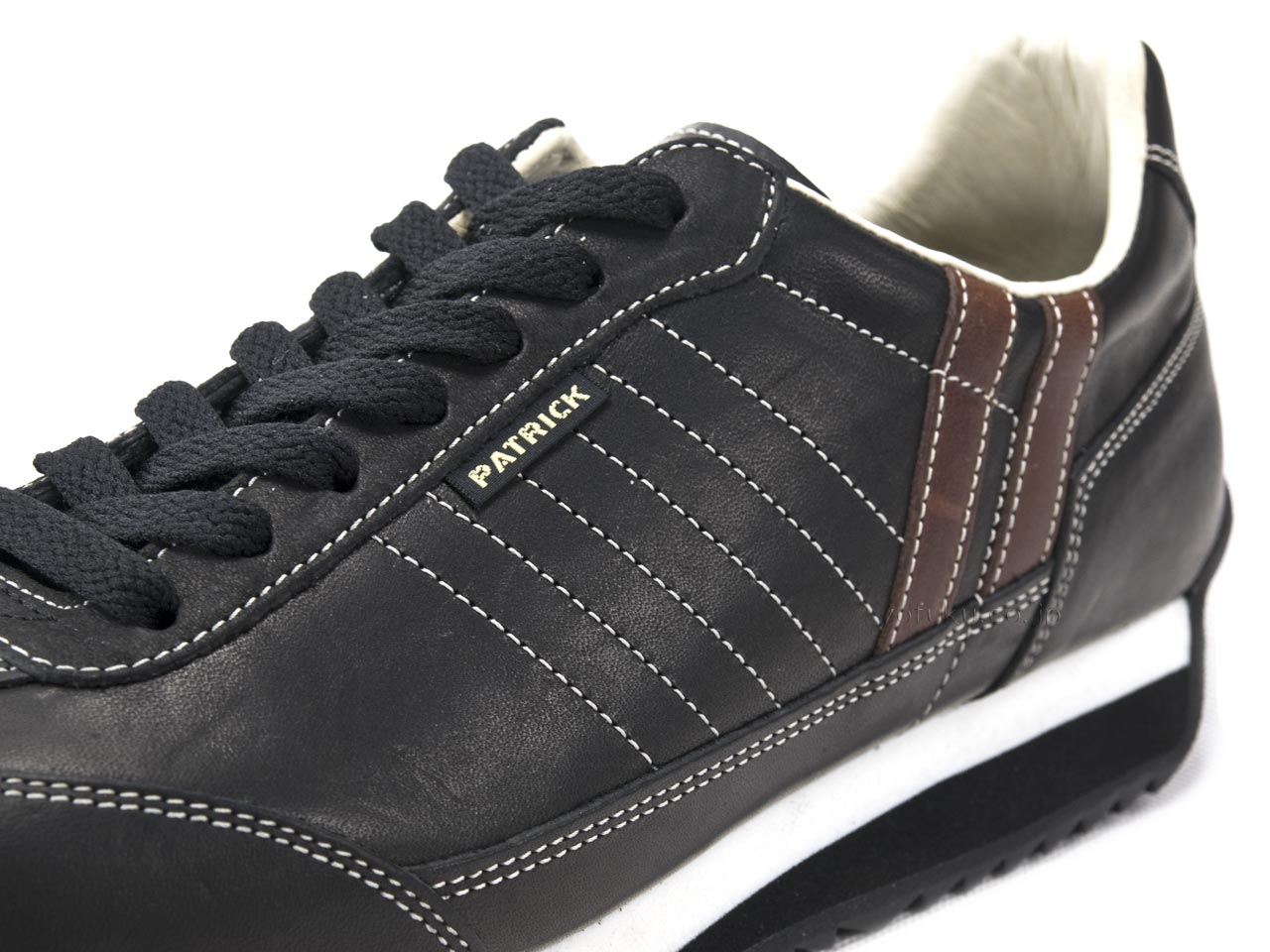 パトリック マラソン・ホースヌメ ブラック PATRICK MARA-HN BLK 504081