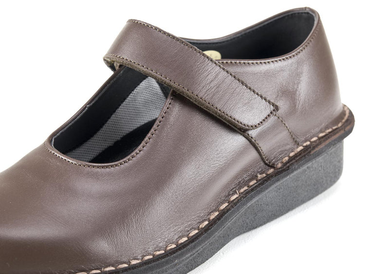 エスティー・リラックス レディス コンフォートシューズ / ST.Relax LX809 DARK BROWN