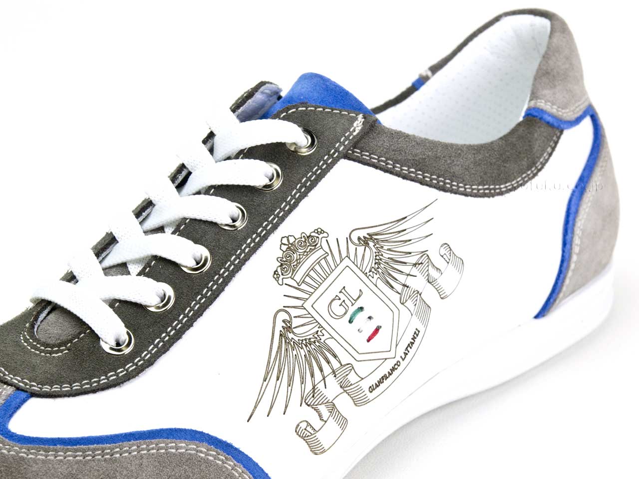 GIANFRANCO LATTANZI 6211 VELOUR 2004/CALF WHITE