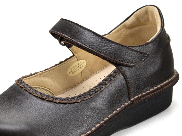 エスティー・リラックス レディス コンフォートシューズ / ST.Relax LX840 DARK BROWN