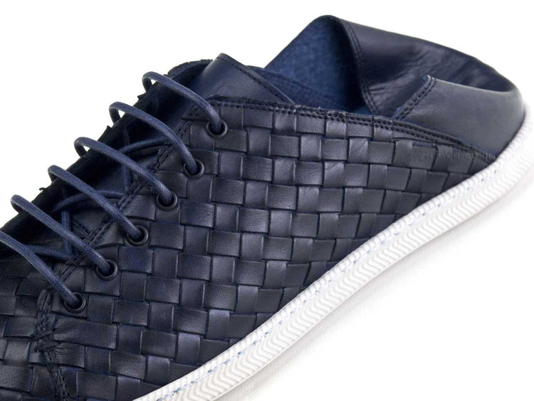 Stefano Gamba Intrecciato navy STEFANO GAMBA 2451 INTRECCIO BRAID CALF BLUE