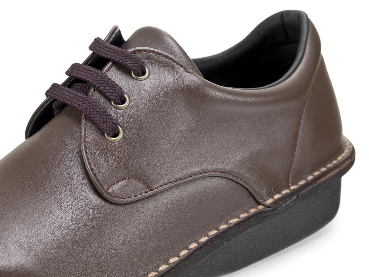 エスティー・リラックス レディス コンフォートシューズ / ST.Relax LX804 DARK BROWN