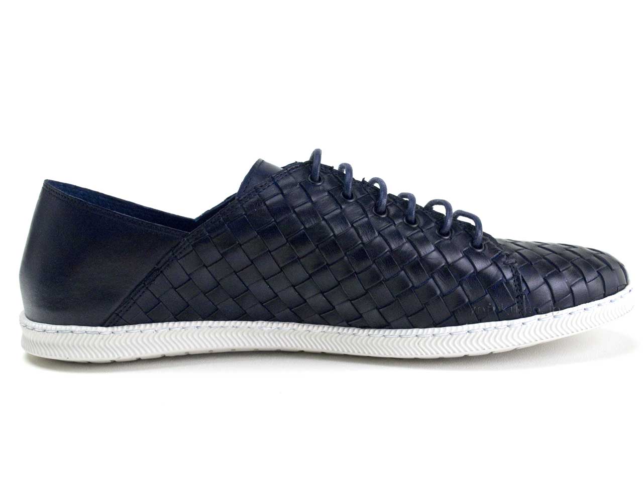 Stefano Gamba Intrecciato navy STEFANO GAMBA 2451 INTRECCIO BRAID CALF BLUE