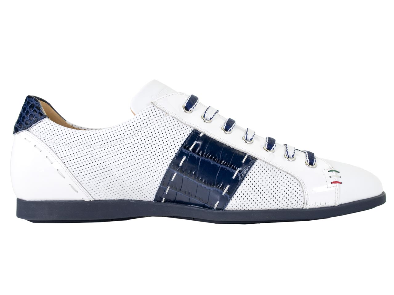 ジャンフランコ ラッタンツィ GIANFRANCO LATTANZI 5552 VITELLO BIANCO COCCO BLU