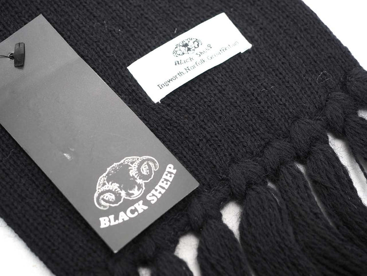 ブラックシープ マフラー BLACK SHEEP RS06 （細編み）jet