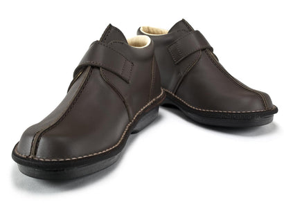 エスティー・リラックス レディス コンフォートシューズ / ST.Relax LX815 DARK BROWN