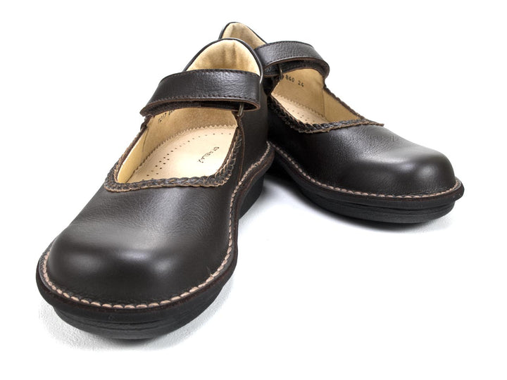 エスティー・リラックス レディス コンフォートシューズ / ST.Relax LX840 DARK BROWN