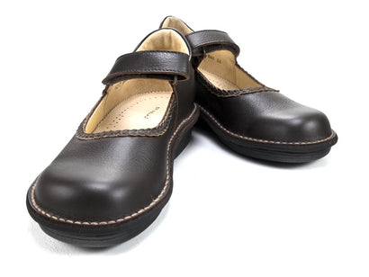 エスティー・リラックス レディス コンフォートシューズ / ST.Relax LX840 DARK BROWN