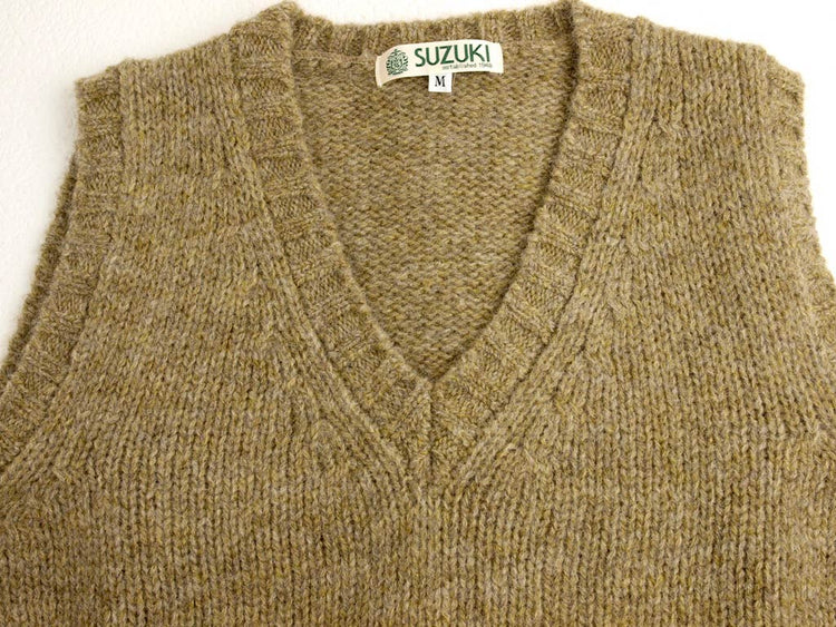 SUZUKI Original SZ02 Shetland V-Neck Vest