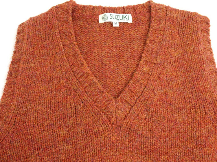 SUZUKI Original SZ02 Shetland V-Neck Vest