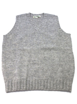 SUZUKIオリジナル SZ02 シェットランド Vネックベスト フロス