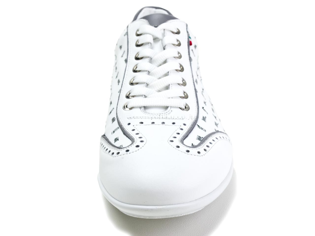 GIANFRANCO LATTANZI 8420 CALF WHITE/TRAPUNTO