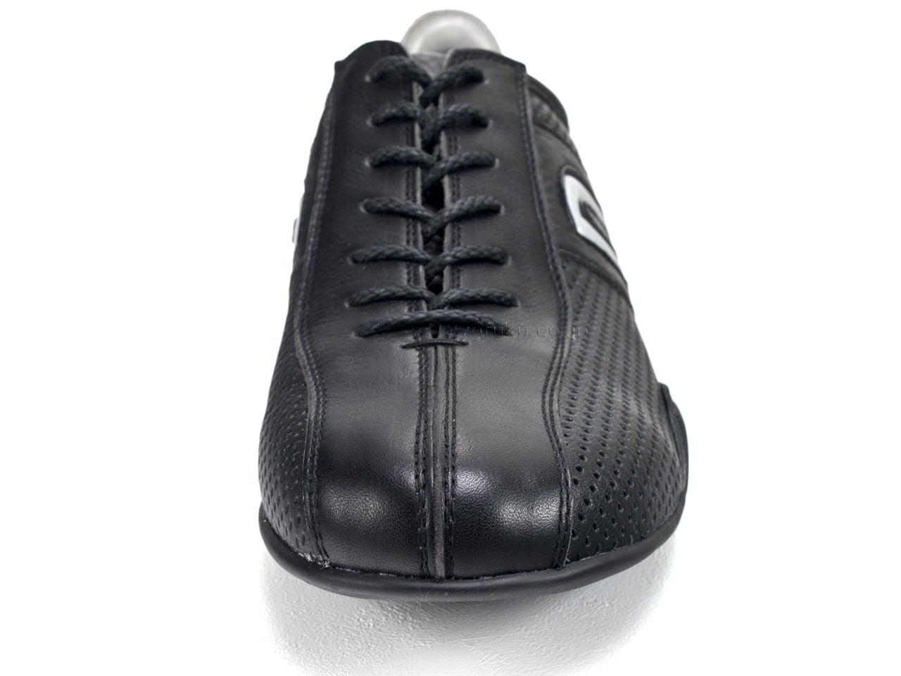 Negroni Corsa Punching Leather Black negroni CORSA PUNCHING LEATHER 15962 BLP/SV
