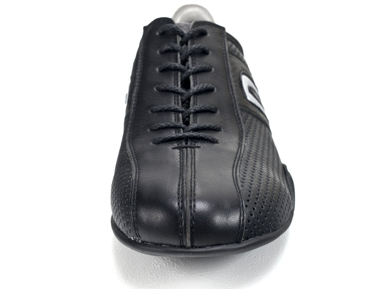 Negroni Corsa Punching Leather Black negroni CORSA PUNCHING LEATHER 15962 BLP/SV
