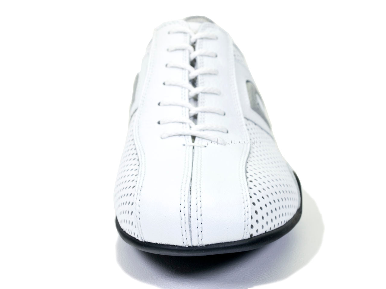 ネグローニ コルサ パンチングレザー ホワイト negroni CORSA PUNCHING LEATHER 15962 WHP/SV