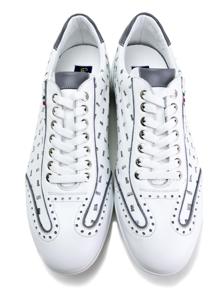 GIANFRANCO LATTANZI 8420 CALF WHITE/TRAPUNTO