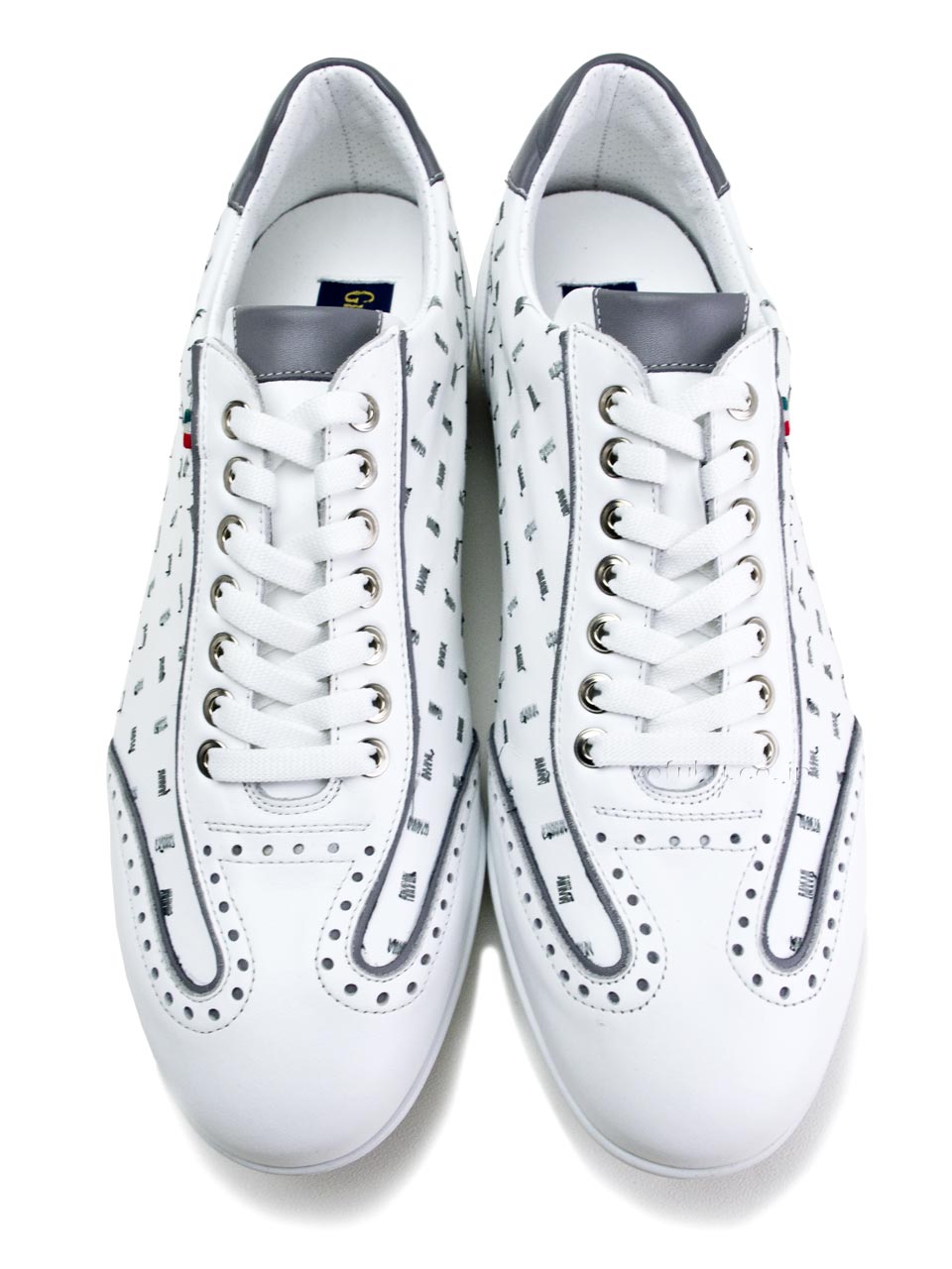 GIANFRANCO LATTANZI 8420 CALF WHITE/TRAPUNTO