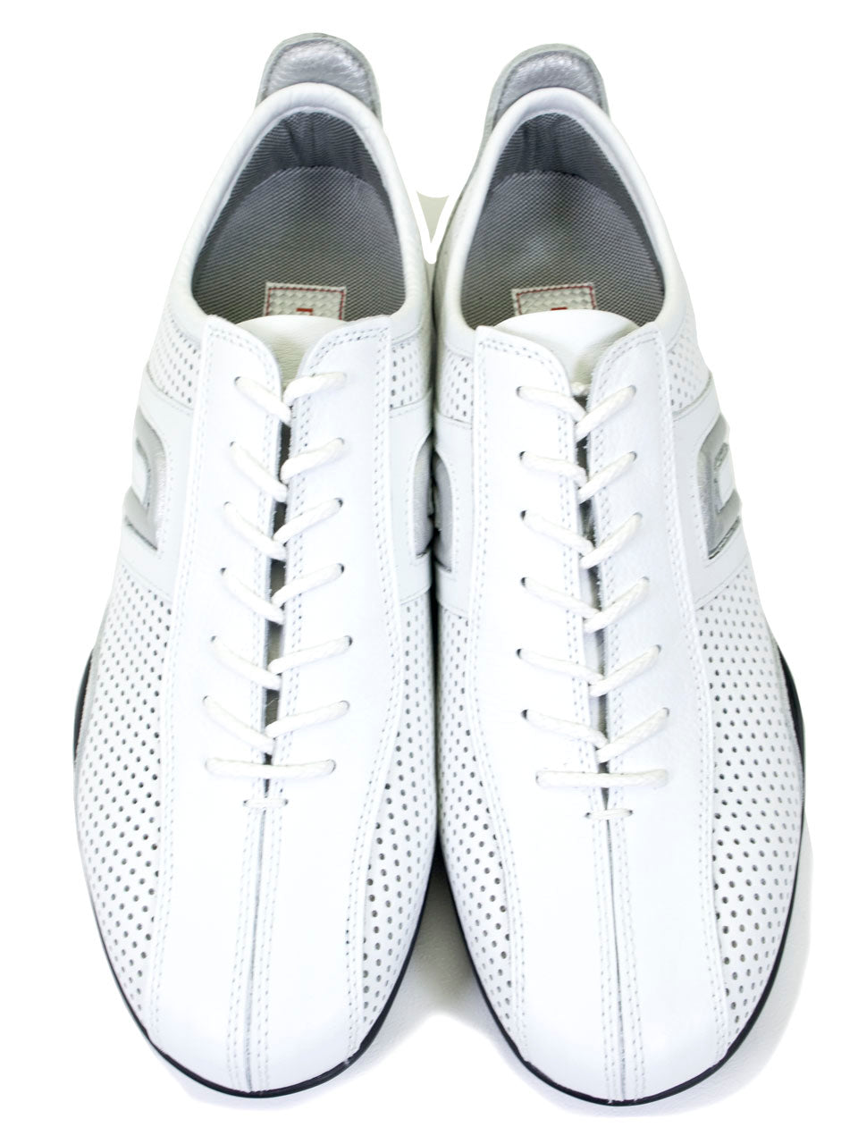 ネグローニ コルサ パンチングレザー ホワイト negroni CORSA PUNCHING LEATHER 15962 WHP/SV