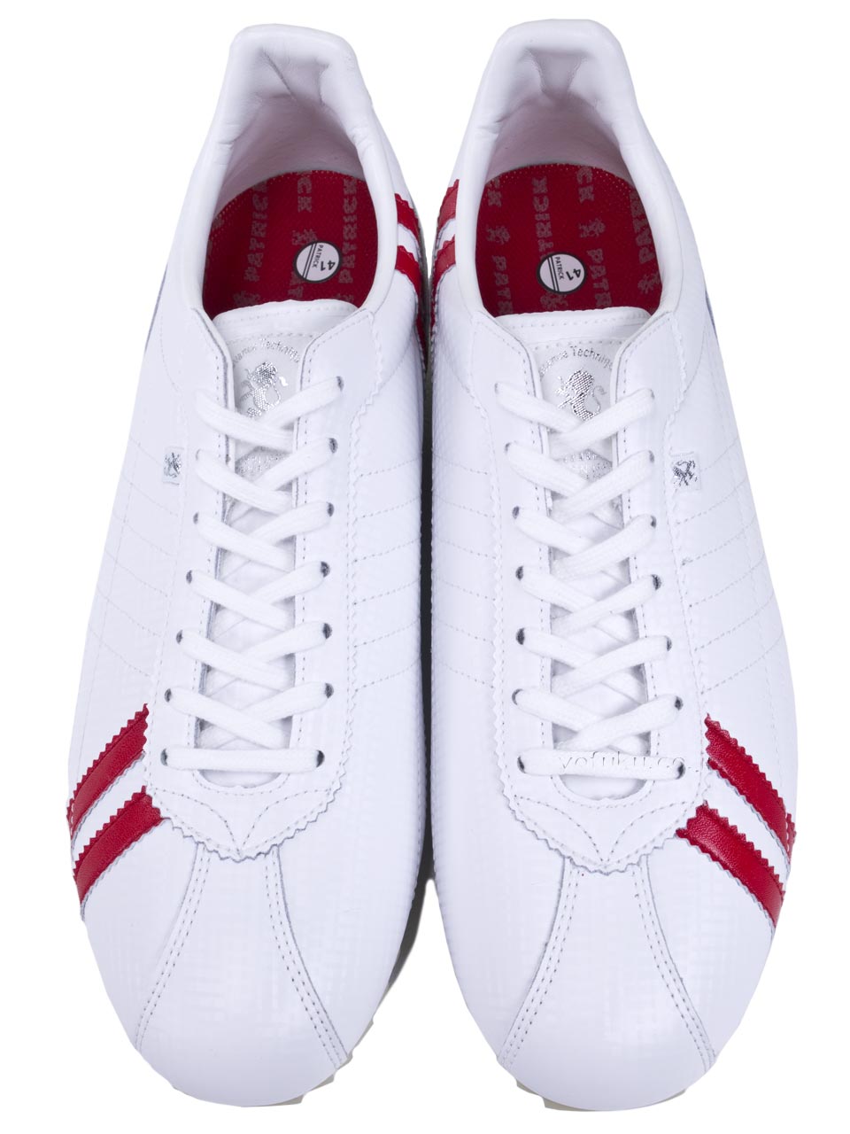 Patrick Sully Leather White/Red PATRICK SULLY L.WRD 262107