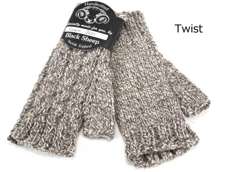 ブラックシープ フィンガーレス ミトン BLACK SHEEP CFM08A（手編み指無しミトン）twt